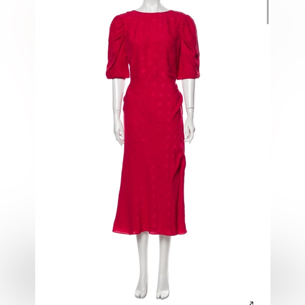 Saloni Red Dress, M